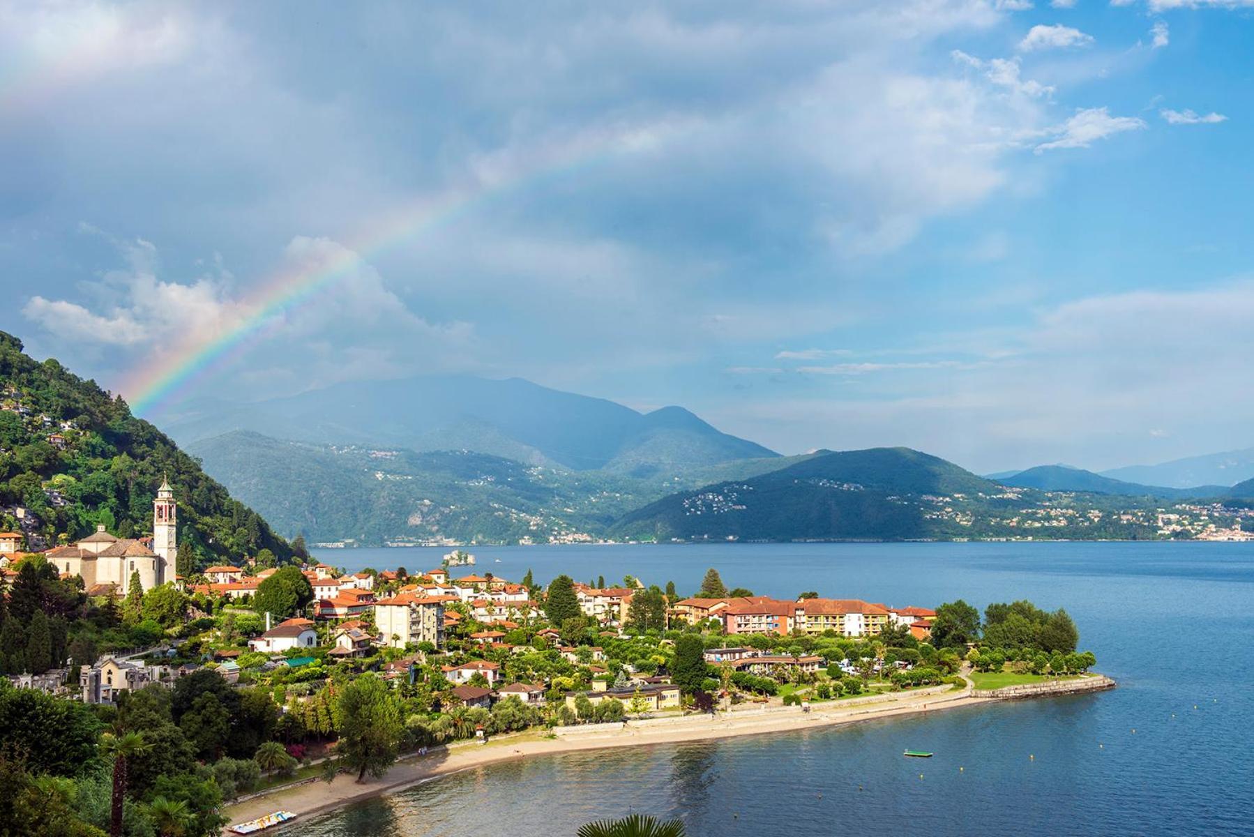 Hotel La Rondinella Cannero Riviera Dış mekan fotoğraf