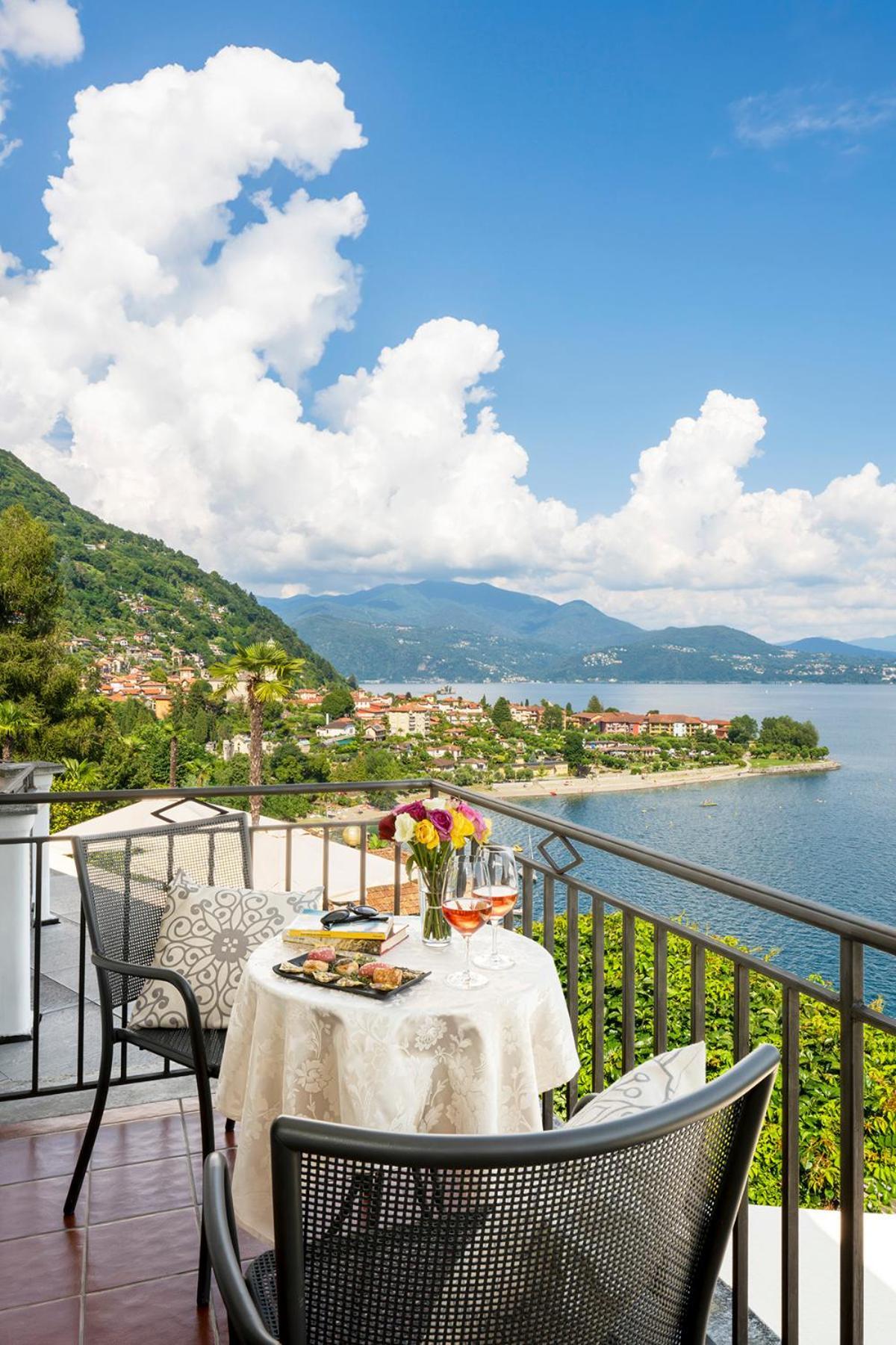 Hotel La Rondinella Cannero Riviera Dış mekan fotoğraf