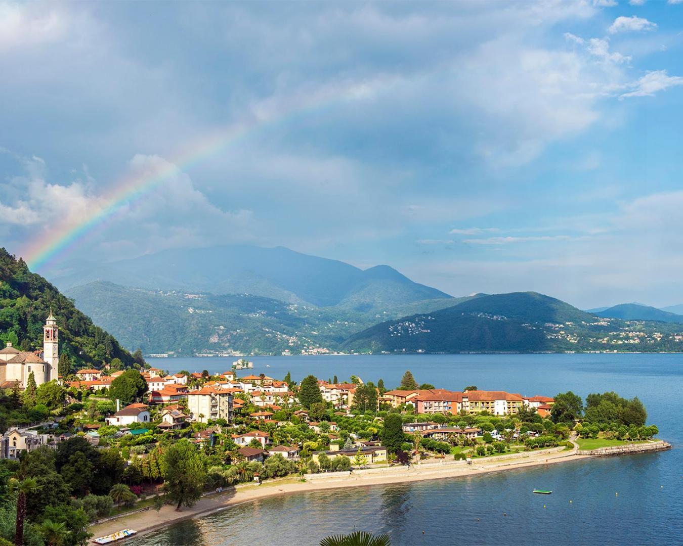 Hotel La Rondinella Cannero Riviera Dış mekan fotoğraf