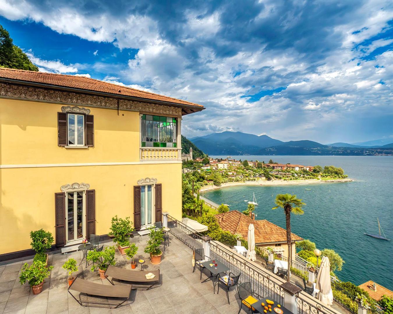 Hotel La Rondinella Cannero Riviera Dış mekan fotoğraf